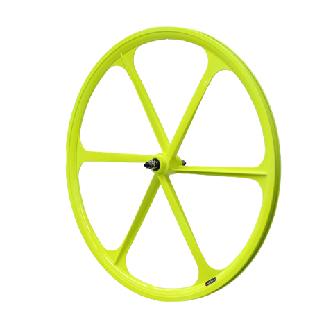 700c Fixie Single Speed Road Bike Wheel Front Yellow
